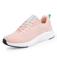 Chaussures décontractées pour femmes personnalisées par le fabricant, légères, respirantes, en mesh, pour la marche et la course