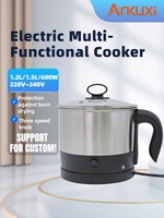 Appareils électroménagers intelligents, mini-cuisinière pour dortoir, 1,5 L, multifonction, électrique, nouilles, 4 en 1, marmite chaude pour camping-car, voiture, hôtel, usage domestique, CE, CB