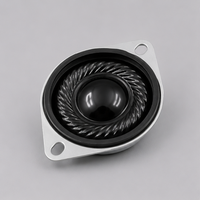 Haut-parleur dynamique de 28 mm, 8 ohms, 2 W, avec trous de fixation et faisceau de câbles, haut-parleur audio conforme RoHS