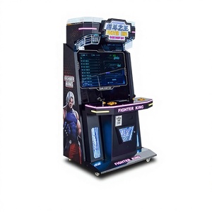 Machine de <span class=keywords><strong>jeu</strong></span> vidéo d'arcade <span class=keywords><strong>multijoueur</strong></span> Fighter King, accepteur de pièces, <span class=keywords><strong>jeu</strong></span> réaliste pour 2 joueurs, borne à pièces pour salles de jeux - Product Image 2