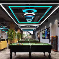 Lumières linéaires LED rectangulaires personnalisées pour les solutions d'éclairage de salle de sport