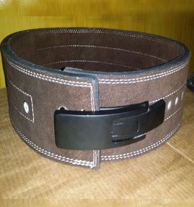 Ceinture de levage de poids avec sangles de musculation en cuir de vachette, couleur et logo personnalisés, soutien lombaire - Product Image 4