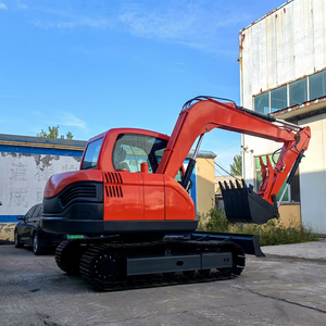 รถขุดตีนตะขาบ DOOSAN DX75E มือสองจากเกาหลี น้ำหนัก 7.5 ตัน เครื่องยนต์เดิมจากโรงงาน ชั่วโมงการทำงานต่ำ รถขุดไฮดรอลิกขนาดเล็ก สำหรับงาน Fa - Product Image 1