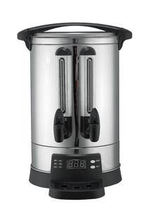 Scaldabagno <span class=keywords><strong>Elettrico</strong></span> in Acciaio Inox da 30 Litri con Doppio Rubinetto per Tè, Latte e Acqua Calda, Display Digitale - Product Image 2