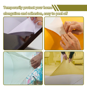 Revestimiento pelable extraíble para proteger ventanas de madera y metal Pisos de paredes de vidrio Superficies múltiples no porosas Revestimiento de pintura despegable - Product Image 4