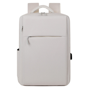 Factory Wholesale Custom Logo Oxford Zipper Closure Waterproof Anti-Theft Laptop Backpack USB <b>Bags</b> Polyester Lining for Travel - Product Image 2