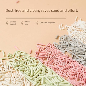 Venta al por mayor respetuoso con el medio ambiente Tofu <span class=keywords><strong>arena</strong></span> mandioca gato mezcla <span class=keywords><strong>de</strong></span> bentonita mijo gato <span class=keywords><strong>de</strong></span> la <span class=keywords><strong>casa</strong></span> <span class=keywords><strong>para</strong></span> <span class=keywords><strong>gatos</strong></span> al por mayor - Product Image 6