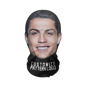 Maschera Divertente a Tema Stellare con Stampa Digitale, Accessorio per Travestimenti in Tessuto Comune, Balaclava - Product Image 1