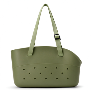 Sac fourre-tout personnalisé en plastique EVA avec bandoulière pour le camping, la plage, la piscine et les activités de plein air - Tailles M/L/XL - Product Image 1