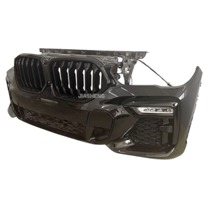 Para <span class=keywords><strong>BMW</strong></span> <span class=keywords><strong>X6</strong></span> 2020-2023, Conjunto Completo de Parachoques Delantero G06, Ensamblaje del Contorno del Radiador, Ventilador Eléctrico, Viga Antichoque, Condensador, Radiador OEM - Product Image 2