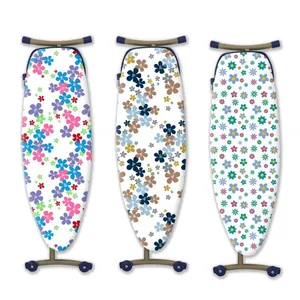 New Design Folding Hotel Ironing Board For Easy Hanging Space Saving 100% Cotton Cover With Felt Padding