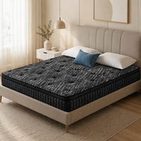 Matelas à ressorts ensachés en tissu tricoté