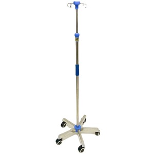 Soporte IV Heng Longhao C01, Carro de Hospital Móvil con Ruedas de Acero Inoxidable, Soporte para Suero - Product Image 5