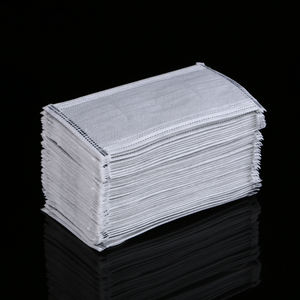 Máscara Descartável Preta de Alta Qualidade - 4 Camadas Não Tecidas com Proteção de Filtro de Carbono Ativado - Product Image 2