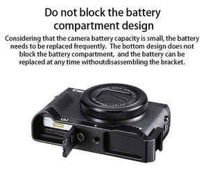 ขายึดต่อขยาย <span class=keywords><strong>Ulanzi</strong></span> R016 <span class=keywords><strong>UURig</strong></span> L สำหรับไมโครโฟน C/ G7X Mark III แบบปลดเร็ว อุปกรณ์เสริมสำหรับกล้อง - Product Image 5