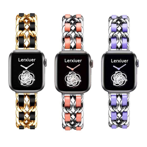 Nueva <span class=keywords><strong>correa</strong></span> de reloj de malla de acero inoxidable de metal de moda para relojes <span class=keywords><strong>Apple</strong></span> <span class=keywords><strong>iWatch</strong></span> - Product Image 1
