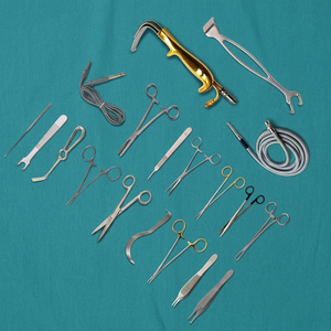 Juego de Instrumentos Quirúrgicos ORTHO GENIX de Acero Inoxidable de 47 Piezas para Aumento de Senos, para Agrandar y Dar Forma a los Senos - Product Image 3