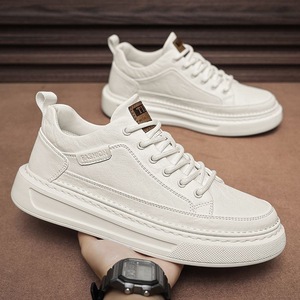 Zapatos Casuales Urbanos para Hombre, Transpirables, Estilo Coreano, con Amortiguación Suave, Antideslizantes, Ligeros, Cómodos y Duraderos, con <span class=keywords><strong>Cordones</strong></span>, para Exteriores - Product Image 3