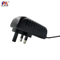 Adaptateur secteur mural AC/DC 12V 3A avec prise UK, garantie 3 ans, chargeur 100-240V 36W 12V 3A, alimentation universelle