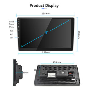 Radio de Coche Android con Pantalla Táctil <span class=keywords><strong>9212B</strong></span> de 2 Din y 10 Pulgadas, Pantalla 2.5D, Navegación GPS, Autoradio Multimedia, Reproductor Estéreo para Coche - Product Image 4