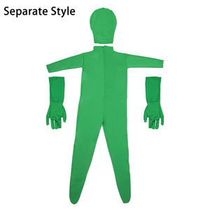 Combinaison pour photographie à écran bleu/vert, combinaison à effet Invisible extensible, vêtements pour la photographie et le tir de fond vidéo - Product Image 4