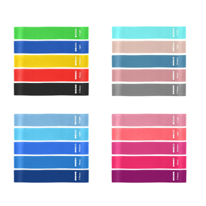 Juego de Bandas de Resistencia Personalizadas con Logotipo, TPE, 600*50MM, 5 Piezas, Mini Bandas de Ejercicio en Bucle - Product Image 2