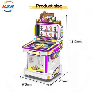 Machine de jeu à monnayeur pour enfants Happy Lots, machine de jeu d'échange de tickets d'arcade, équipement de centre de divertissement intérieur pour enfants - Product Image 4