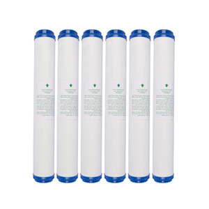 Cartucho de filtro de carbón activado comprimido de algodón PP de boca plana de 20 pulgadas para purificador de agua 508 mm x 60 mm - Product Image 4