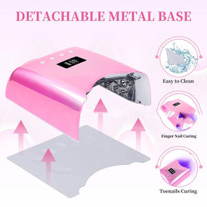 Nuevo Producto 2026, Secador de Uñas Inalámbrico con Diamantes Brillantes, Máquina Portátil de 78W con Lámpara UV LED para Uñas - Product Image 4