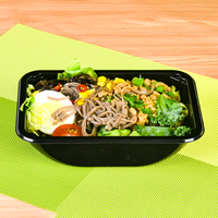 couleur avion four ovable bandeja CPET thermoforme plateau en plastique CPET récipient alimentaire CPET avec film d'étanchéité