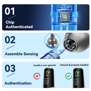 Ekai Electronic Technology - Nuevo Lanzamiento: <span class=keywords><strong>Dermapen</strong></span> Comercial Nano MTS de Acero Inoxidable, Pluma de Microagujas M9 para Rostro y Cabeza - Product Image 6