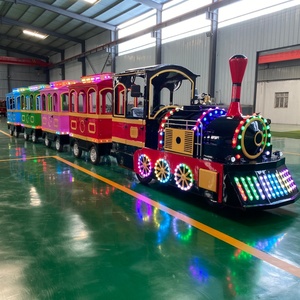 Équipement d'extérieur : <span class=keywords><strong>Train</strong></span> <span class=keywords><strong>électrique</strong></span> ludique sur rail pour parcs d'attractions, <span class=keywords><strong>à</strong></span> <span class=keywords><strong>vendre</strong></span> - Product Image 1