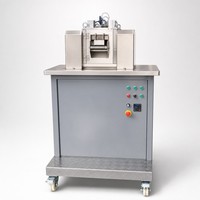 Machine de granulation de plastique, laboratoire, broyeur à deux rouleaux, système de refroidissement par eau, mélangeur de composés PVC, granulation, contrôle de la température, CE