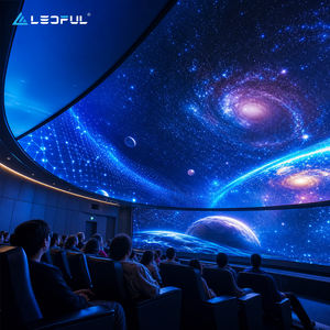Immersive LED Video Wall P1.25 For Science Center Dome Experience With