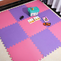 Matras Puzzle EVA Bebas Formamida Buatan Pabrik TL22604, Ideal untuk Permainan Bayi dan Penutup Lantai Karpet