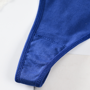 Tangas de Algodón para Mujer al por Mayor, Ropa Interior Femenina Transpirable y Suave con Tirantes Finos, Tangas de Cintura Baja para Uso Diario Informal - Product Image 5