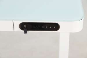 Station de travail ergonomique à double moteur, siège et support, table de levage, hauteur réglable, bureau - Product Image 2