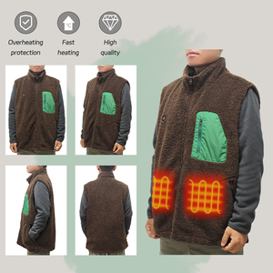 Gilet Riscaldato Senza Maniche Taglia USA, Ricaricabile USB, Giacca Termica da Uomo con Logo in Pile - Product Image 3