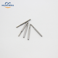 Huacera FG1558 Instruments de clinique dentaire foret en acier inoxydable et fraises de polissage mèches de routeur à pointe de carbure pour une utilisation clinique
