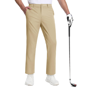 Pantaloni da Golf Lunghi da Uomo con Logo Personalizzato, Casual a Vita Media, Modello Dritto con Servizio OEM TM065346 HHJ - Product Image 5