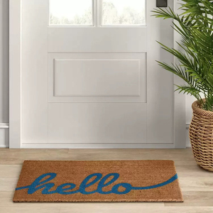 <strong>Small</strong> Floor Rug Custom Funny House Outdoor Doormat Coir Natural Coco Fiber Welcome Mulch <strong>Door</strong> <strong>Mats</strong> - Product Image 6