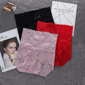 Braguitas de Encaje Elegantes para Mujer, de Cintura Alta y Baja, Lencería Sexy de Encaje, Bragas Sin Costuras, Ropa Interior, Tallas Grandes - Product Image 4