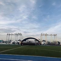 Support d'éclairage de concert en aluminium léger et à installation rapide, capacité de charge de 750 kg pour événements scéniques professionnels
