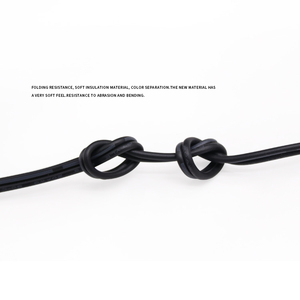 Trung Quốc Nhà cung cấp tiêu chuẩn Mỹ 2468 300V 16-28awg 2pin Cáp loa màu đen và màu đỏ PVC cách điện dây điện - Product Image 5