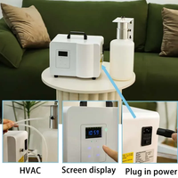 Diffuseur d'arômes électrique commercial de grande capacité 2000ML Machine de parfum de table en métal pour le système HVAC KTV d'hôtel