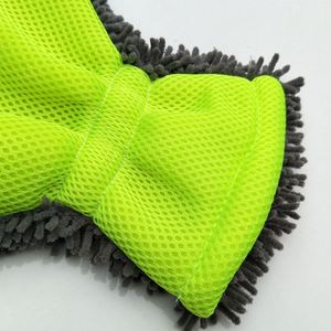 Guante de limpieza de chenilla engrosado personalizado al por mayor para tareas domésticas y lavado de coches, de cinco dedos - Product Image 2
