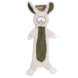 Jouet à mâcher pour <span class=keywords><strong>lapin</strong></span>, série fourrure, incontournable pour l'extérieur, jouet en peluche super doux à déchirer et à mâcher avec rembourrage en coton PP, 31cm-50cm - Product Image 1