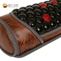 Almohada de Masaje Térmica de Jade con Aniones e Infrarrojos Lejia de Alta Calidad, para un Buen Sueño y Cuidado de la Salud del Cuello, Cuerpo, Hombros y Cabeza