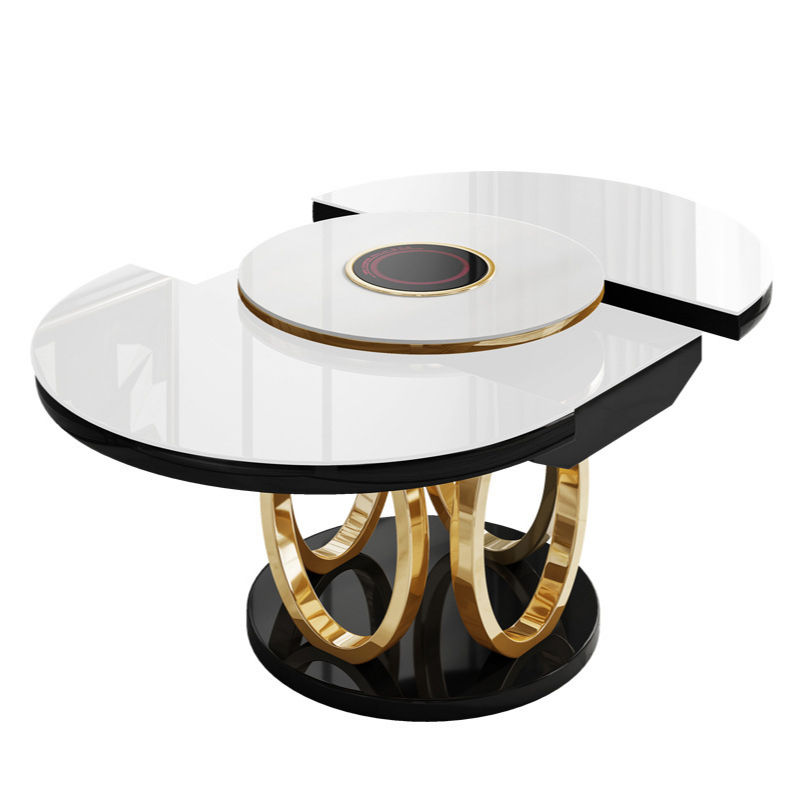 Großhandel runder tisch mit drehteller Kaufen Sie die besten runder