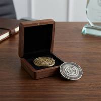 Pièce de monnaie en cuivre 100% pur, 1 oz, 999, en métal, fabriquée sur mesure par une usine chinoise, hydroformée, pour collection